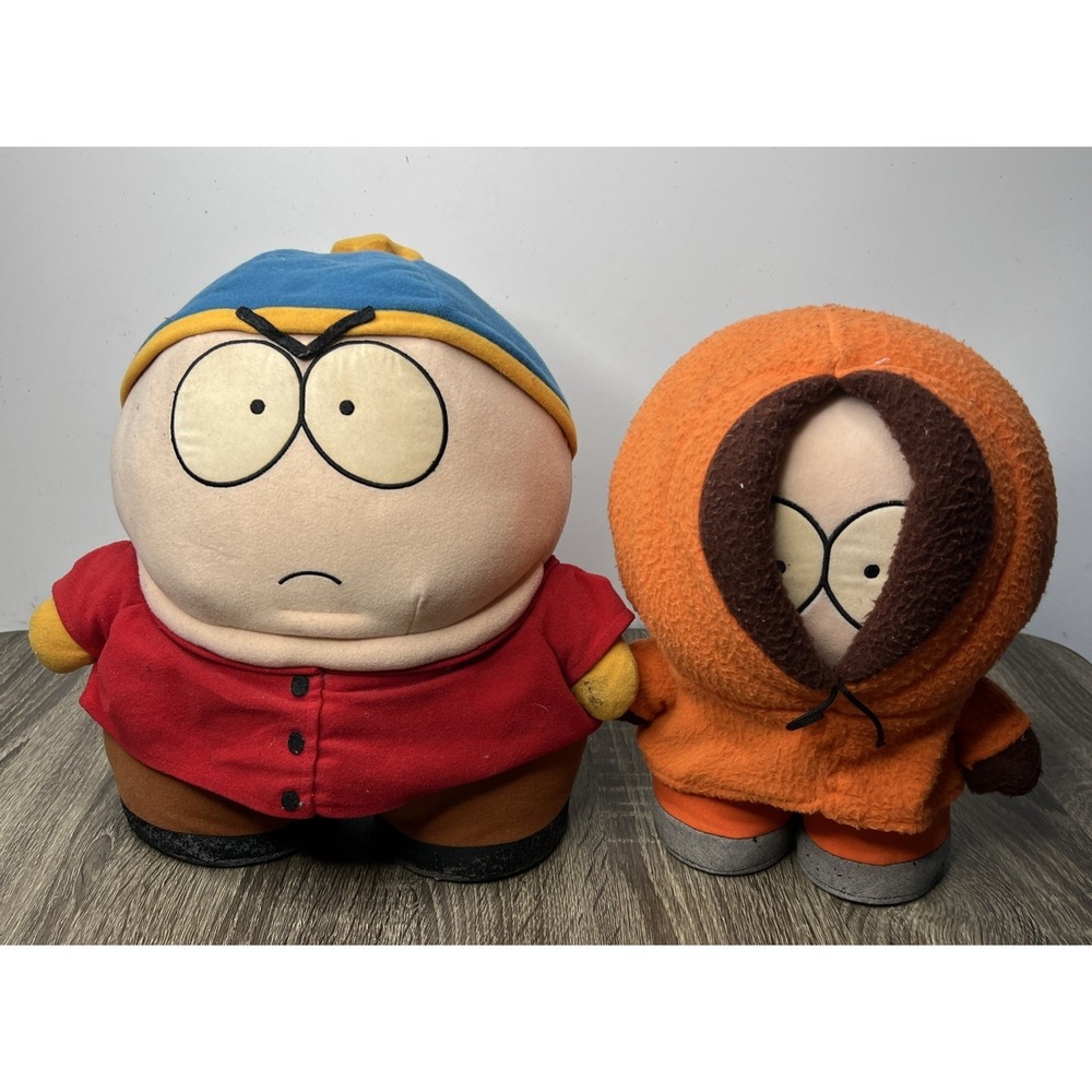 VTG South Park 1998 Fun 4 All 12" Talking Kenny Cartman Plush Comedy Central 90s